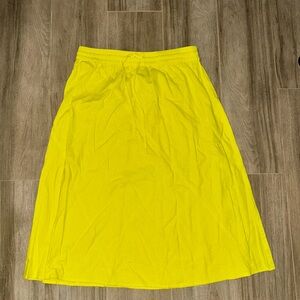 Yellow Women's Skirt